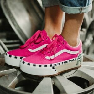 Vans | Old Skool Stacked 'Logo Stack - Cabaret'